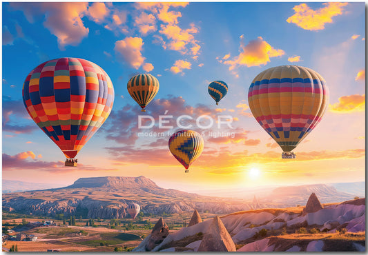 HOT BALLOONS - ART PRINT