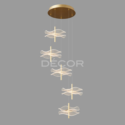 IKEA 5 VERTICAL L.E.D. Drop Light (Tri-Color)