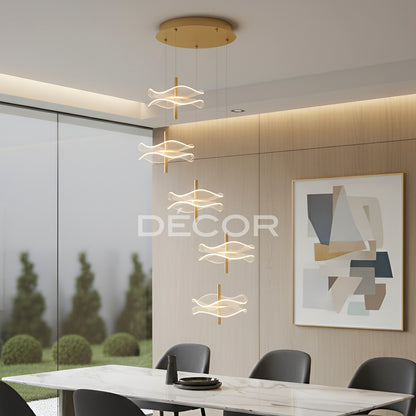 IKEA 5 VERTICAL L.E.D. Drop Light (Tri-Color)