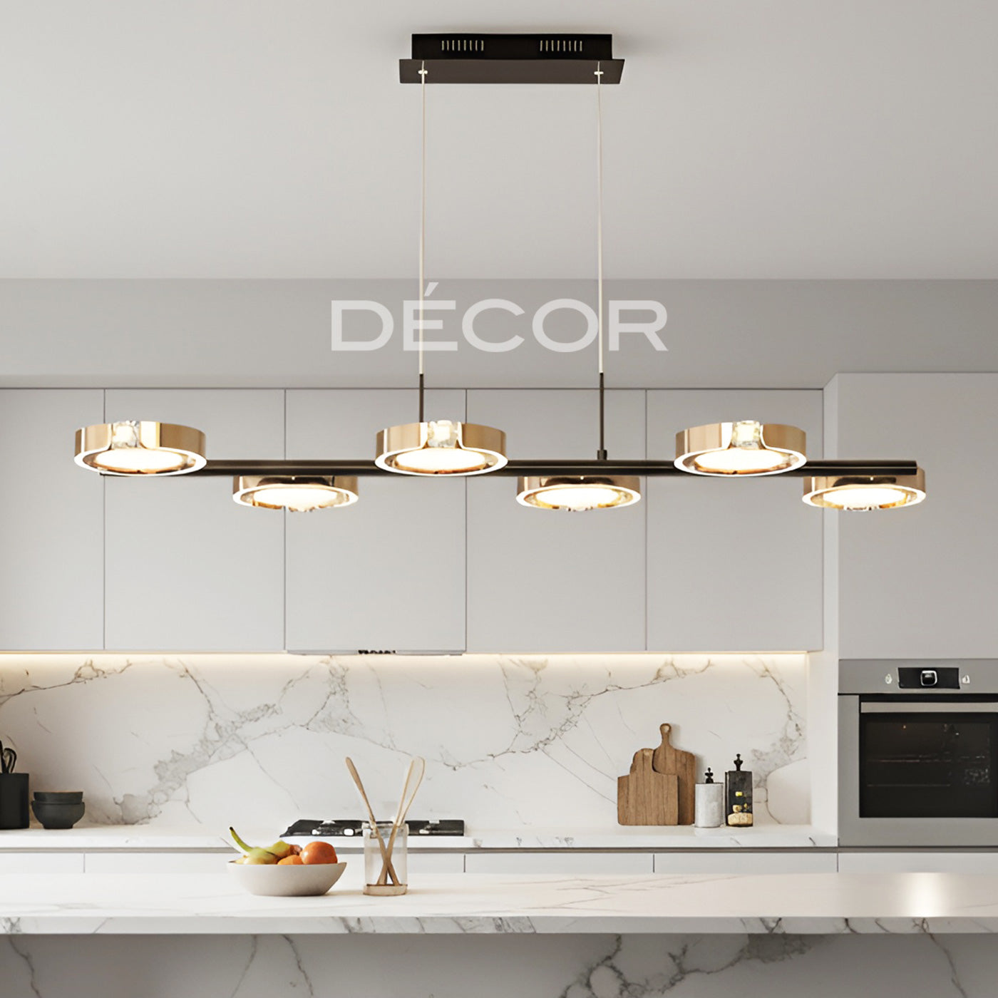 JULIANA 6 L.E.D. Drop Light