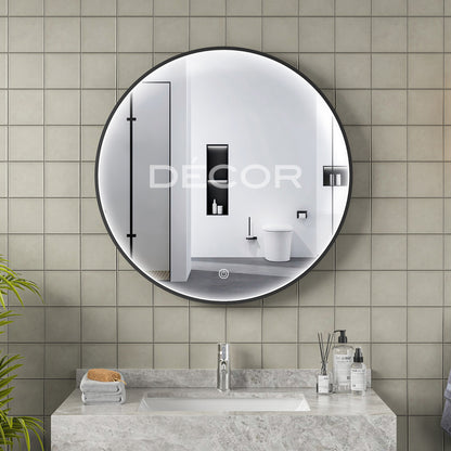 KENNEDY L.E.D. Wall Mirror (Tri-Color)