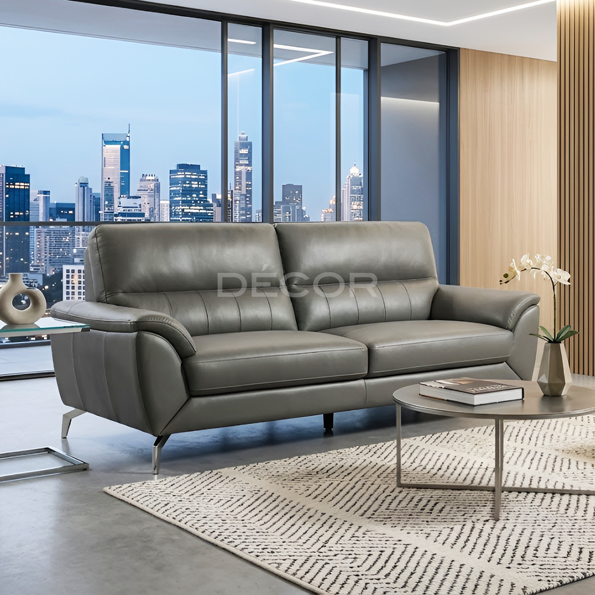LANCASTER Leather Sofa