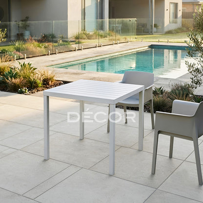 LINEA Dining Table (Silver)