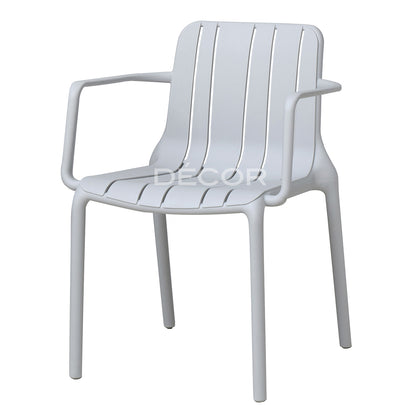 NEWPORT Outdoor Chair (Silver Grey)