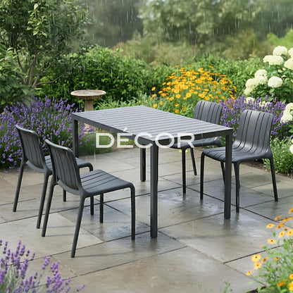 NEWPORT Outdoor Chair (Dark Grey)