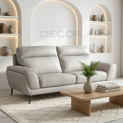 NORWAY 3 Seater Leather Sofa