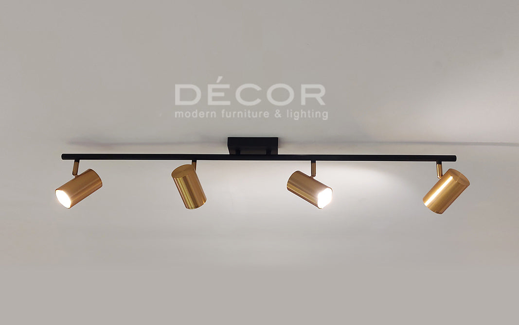 Illuminate Your Space With The OLYMPUS 4-Head LED Track Light – décor ...