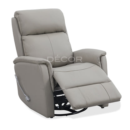 ORDALE Leather recliner (swivel & rocker)