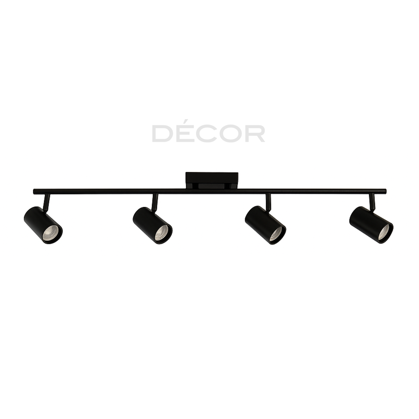 OLYMPUS 4 Head L.E.D. Track Light (Black)