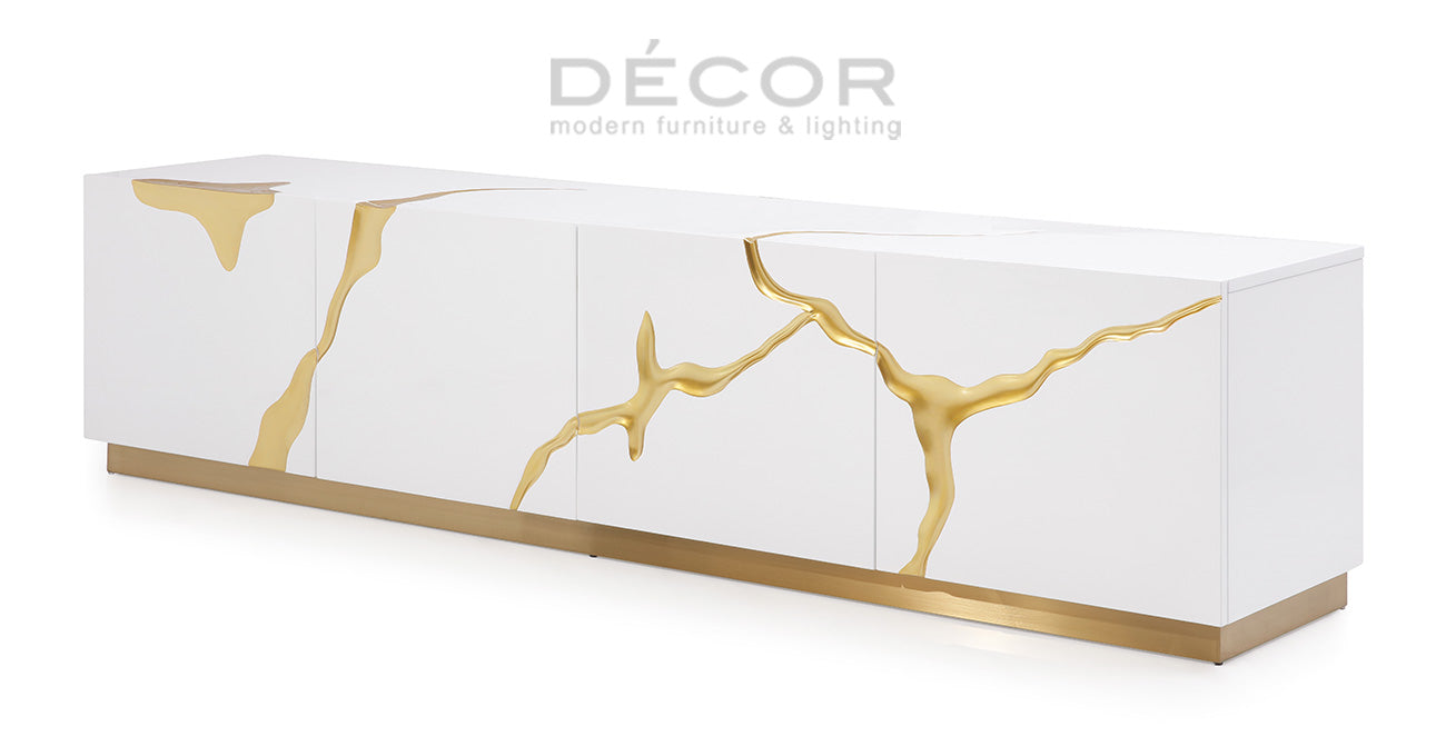 PREVIA TV Stand - White