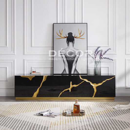 PREVIA TV Stand - Black