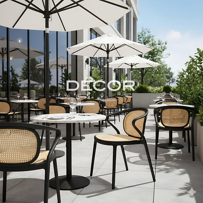 PORTOFINO Outdoor Chair (Black Frame)