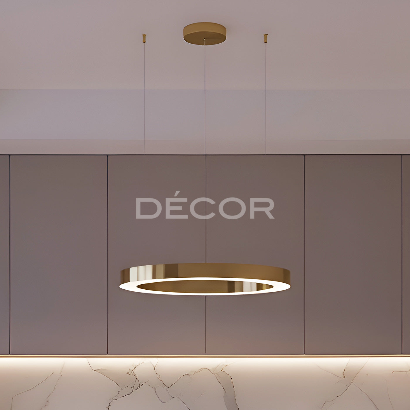 RINGLET L.E.D. (ø80cm) Drop Light (Tri-Color)