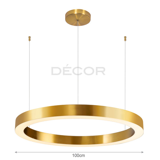 RINGLET L.E.D. (ø100cm) Drop Light (Tri-Color)