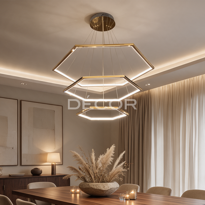 ROLLINS 3 L.E.D. Drop Light