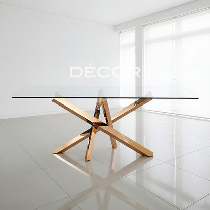 STIX Dining Table (Rose Gold)