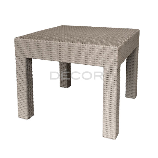 SUNNY Outdoor Rattan End Table (Cappuccino)