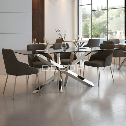STIX Dining Table (Stainless Steel)