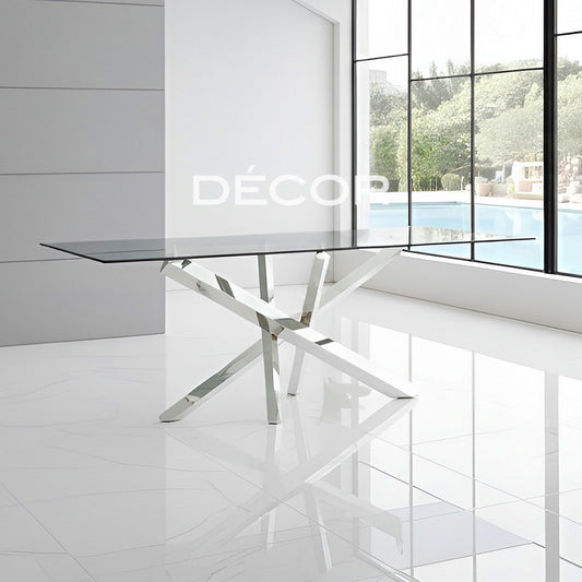 STIX Dining Table (Stainless Steel)