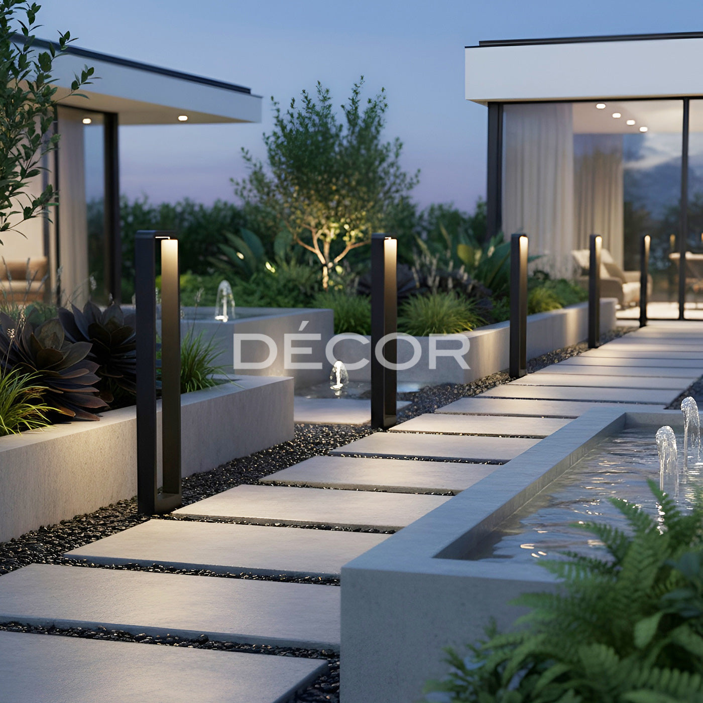 TAVOLA Outdoor L.E.D. Post Lamp