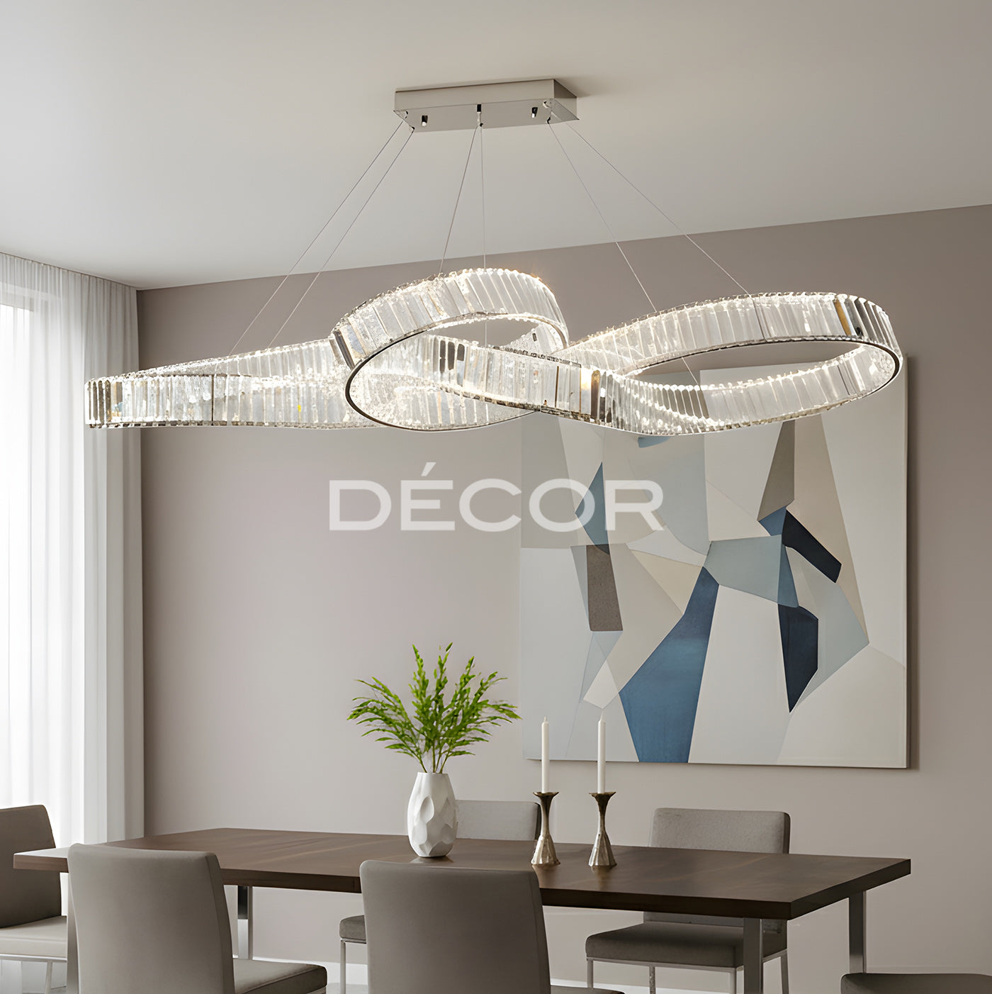 VALOR CRYSTAL L.E.D. Drop Light