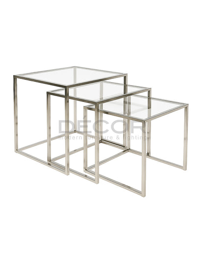 TRIPLE End Table (Set of 3)