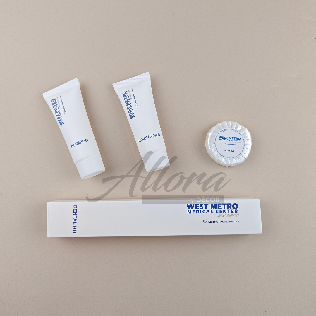 Complete Guest Amenities & Toiletries Kits - Custom Branded
