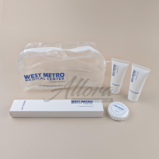 Complete Guest Amenities & Toiletries Kits - Custom Branded