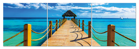 Tropical Dock - Art Print