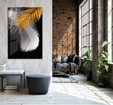 Golden Feathers - Art Print