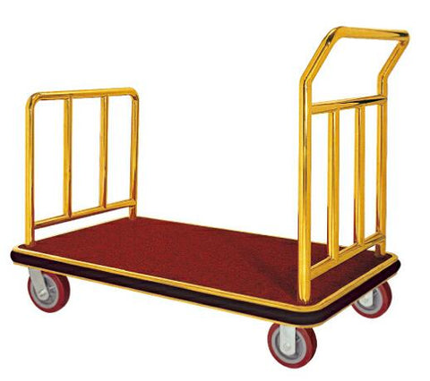 D14 - Luggage Trolley Flat (GOLD Stainless Steel)