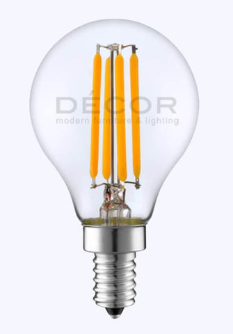 L.E.D. EDISON PING PONG BULB E-14