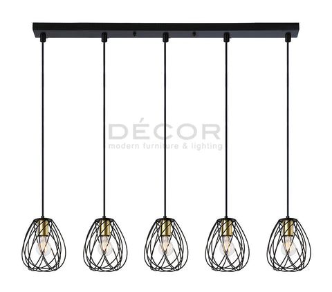 ANGELO 5 Horizontal Drop Light