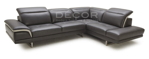 BARBOSA L-Shape Leather Sofa