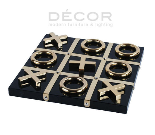 CHESSBOARD (Gold on Black)