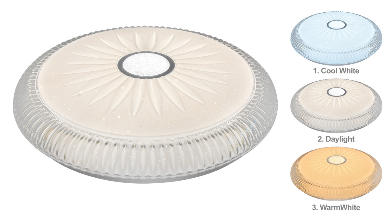 CRYSTAL L.E.D. Ceiling Light