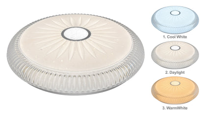 CRYSTAL L.E.D. Ceiling Light