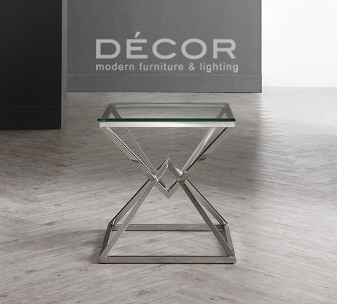 DOUBLE PYRAMID End Table 