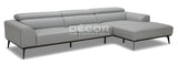 DONATELLA L-Shape Leather Sofa