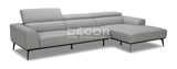 DONATELLA L-Shape Leather Sofa