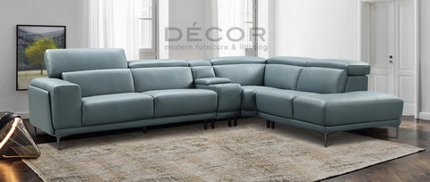 EQUINOX L-Shape Leather sofa