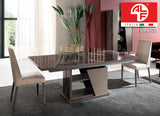 FRIDA Dining Table - (Extend 1.6m to 2.1m) and 6 Dining Chair Set - ALF® ITALIA