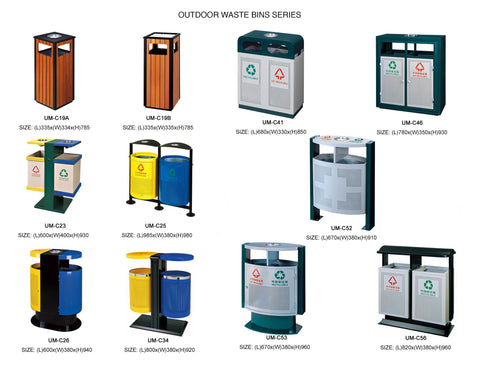 Outdoor Garbage Bins 2