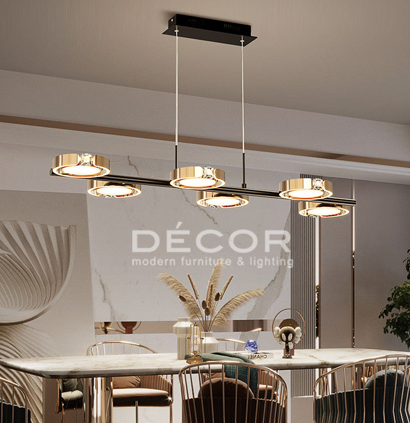 JULIANA 6 L.E.D. Drop Light
