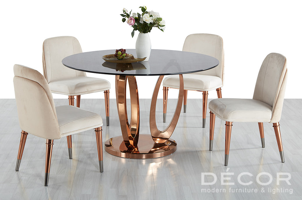 LEANDRO Round Dining Table