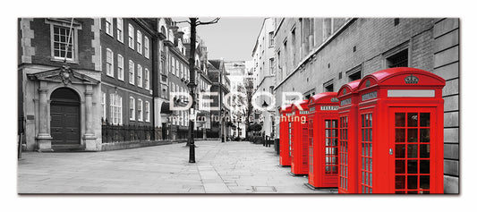 London Phone Booths (Large) - Art Print