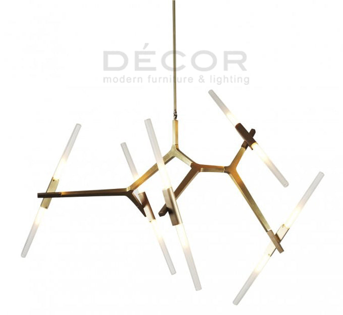 MINOTTI (Gold - 14 Heads) Drop Light