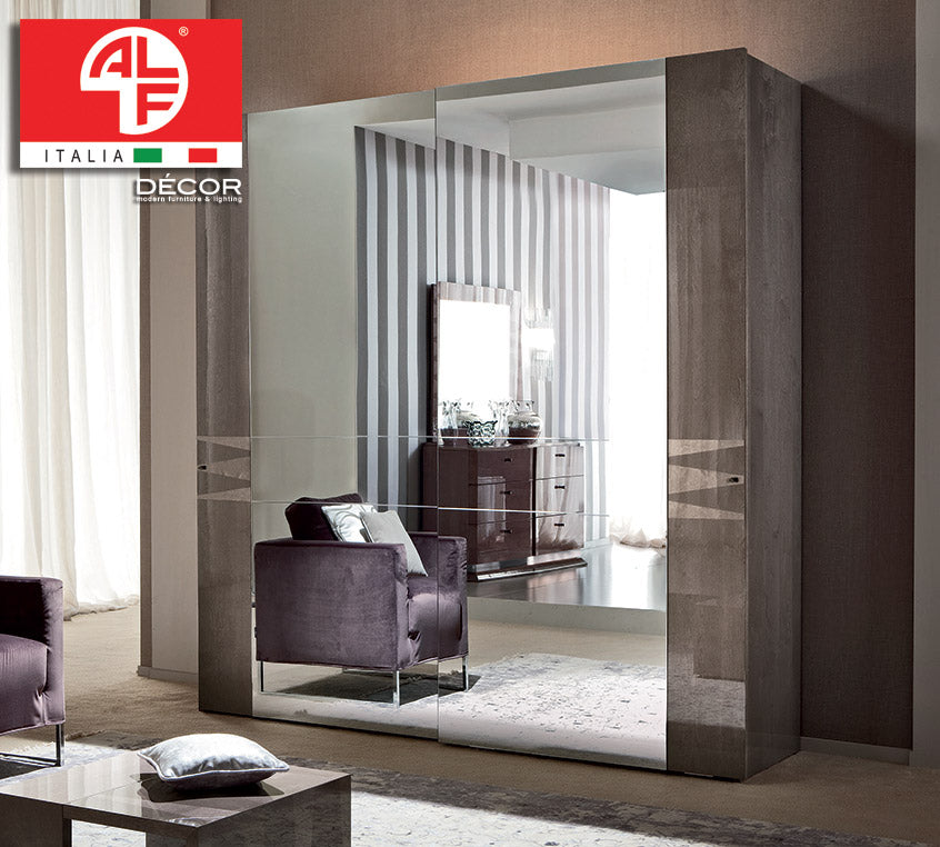 MONACO Wardrobe (2 Sliding Door) - ALF® ITALIA