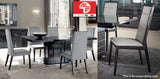 MONTECARLO Dining Table - LONG (Extend 2m to 2.5m) and 8pcs Dining Chair Set - ALF® ITALIA