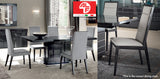 MONTECARLO Dining Table (Extend 1.6m to 2.1m) and 6pcs Dining Chair Set - ALF® ITALIA